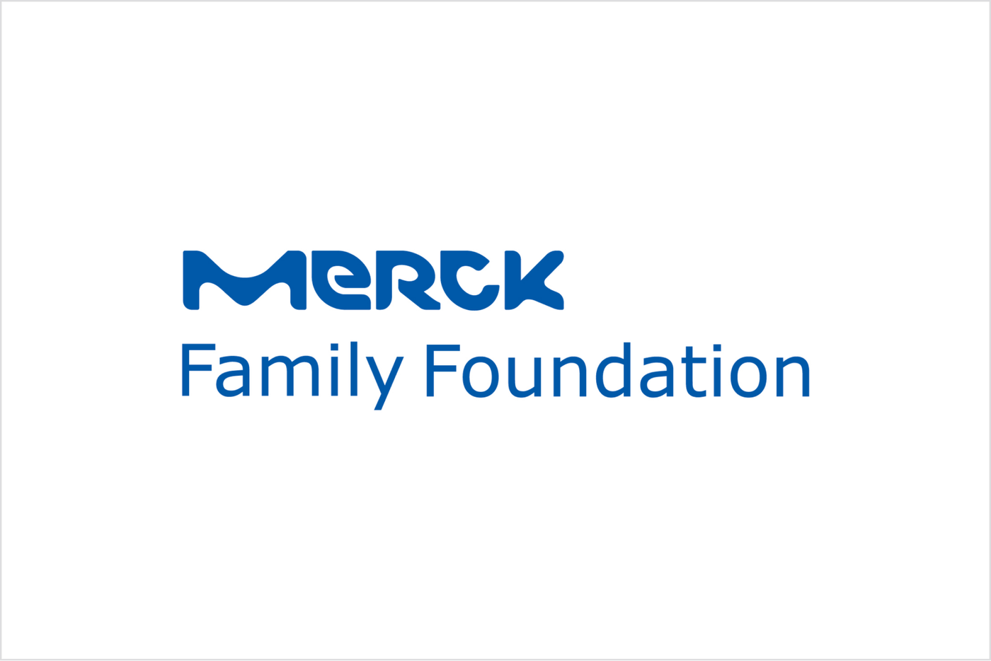 Merck Family Foundation Logo