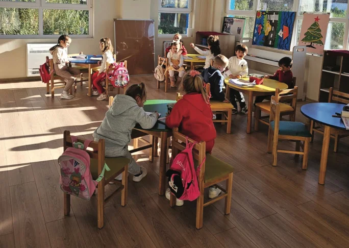Leave no child behind classroom