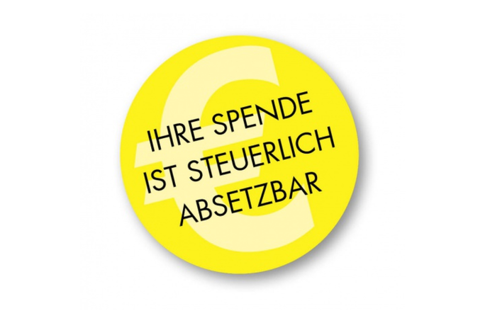 Ihre Spende ist steuerlich absetzbar.