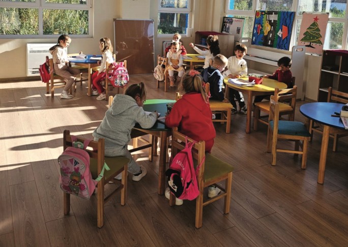 Leave no child behind classroom